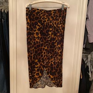 Leopard sexy skirt